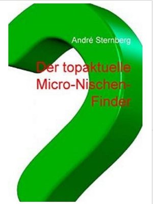cover image of Der Micro-Nischen Führer